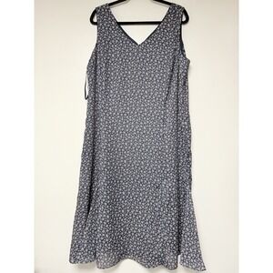 Danny‎ And Nicole Y2K Floral Rank Dress Size 18